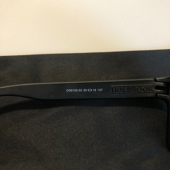 Blue Prizm Polarized OAKLEY HOLBROOK Black Matte Frame 9102 - Picture 8 of 9